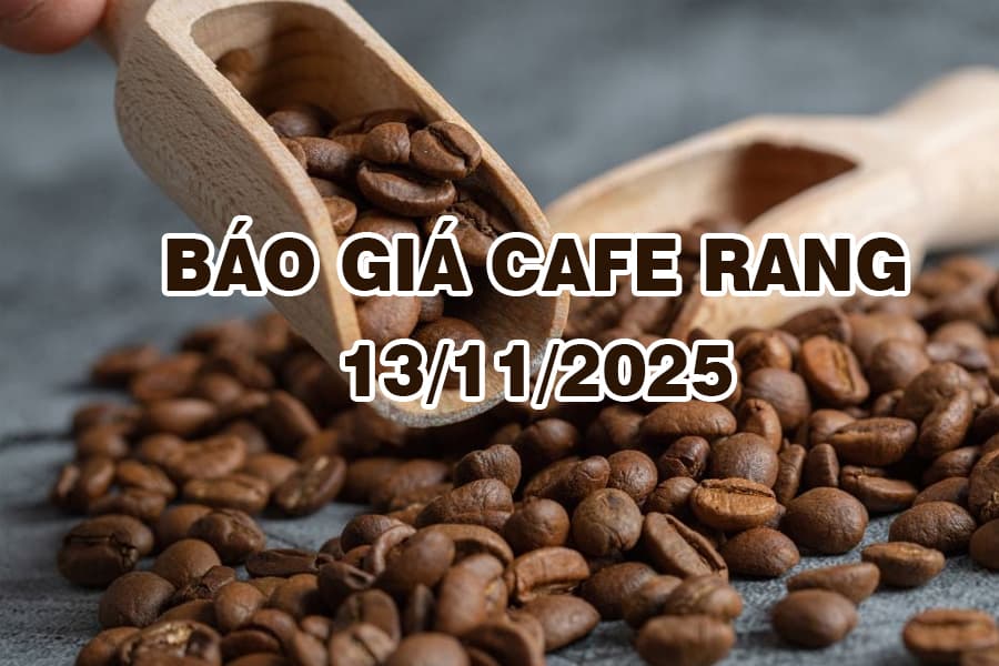 GIÁ CÀ PHÊ RANG XAY NGÀY 13/11/2025: THỊ TRƯỜNG LAO DỐC, CƠ HỘI VÀNG CHO CHỦ QUÁN VÀ ĐẠI LÝ PHÂN PHỐI