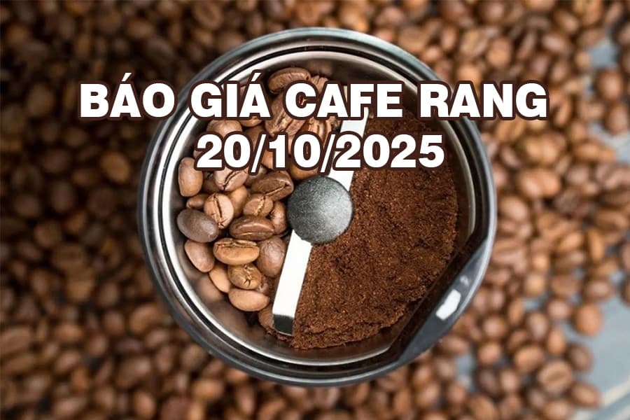 Giá cà phê rang xay hôm nay 20/10/2025: Giảm nhẹ trong ngày Phụ nữ Việt Nam